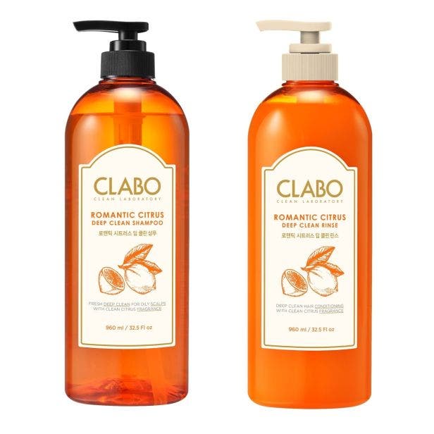 Kerasys - CLABO - Kit Romantic Citrus Deep Clean (Shampoo 960ml + Condicionador 960ml)