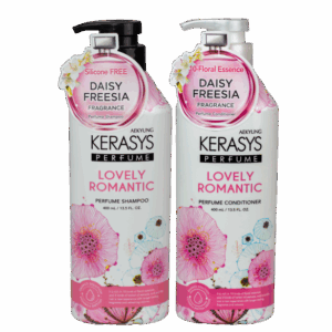 Kerasys Perfume Lovely Romantic Shampoo 400ml + Condicionador 400ml